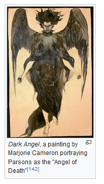 A portrate of Parson as a dark Angel